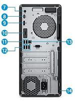 ⁦صندوق كمبيوتر مكتبي عمودي برو ديسك G7 MT ‏400⁩ - الصورة ⁦2⁩